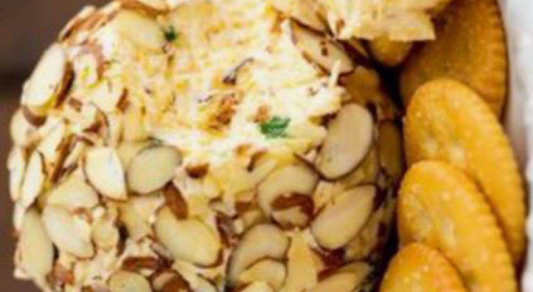 Yummy Cream Cheese, Almond and Apricot Ball